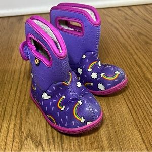 BOGS Rainbow Winter Snow Boots Sz 6